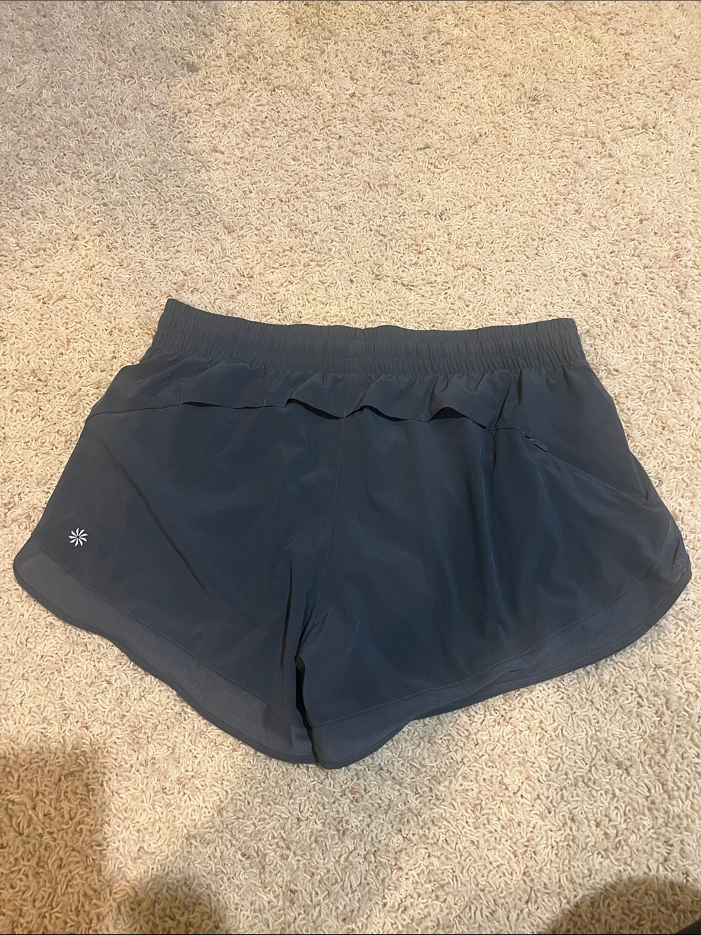 Athleta Mesh Racer Run Short - Picture 2 of 3